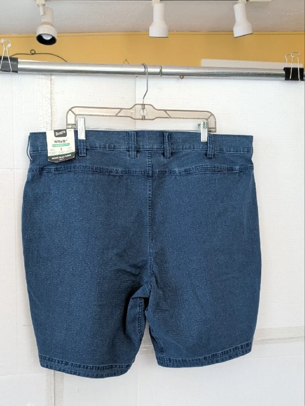 Duluth Trading Co Blue Denim Men's Blue Ridge Shorts SZ 44x 9